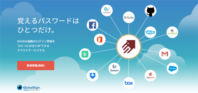 パスワード管理ツール「SKUID」
