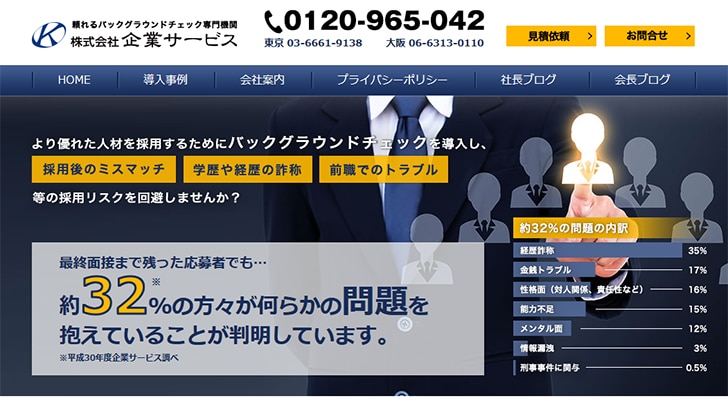 バックグラウンドチェックとは 確認する項目とおすすめ調査会社